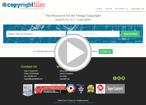 CopyrightFiler Intro.